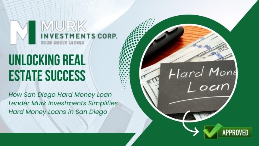 San Diego Hard Money Loans Lender