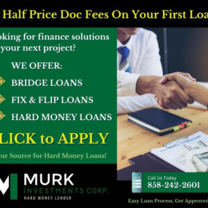 San Diego Private Hard Money Lender Murk Investments
