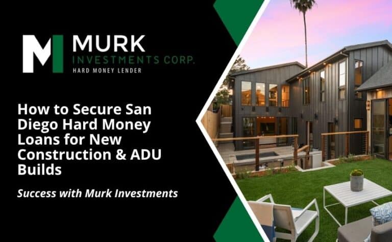 San Diego AUD Build Hard Money Loans