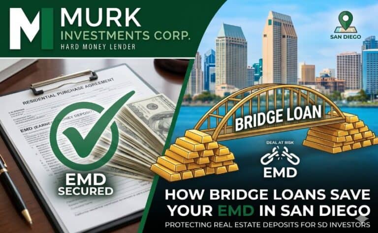 How San Diego Bridge Loans Save Your Earnest Money Deposit