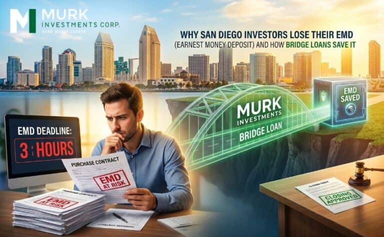What Is Earnest Money Deposit For A Hard Money Loan in San Diego